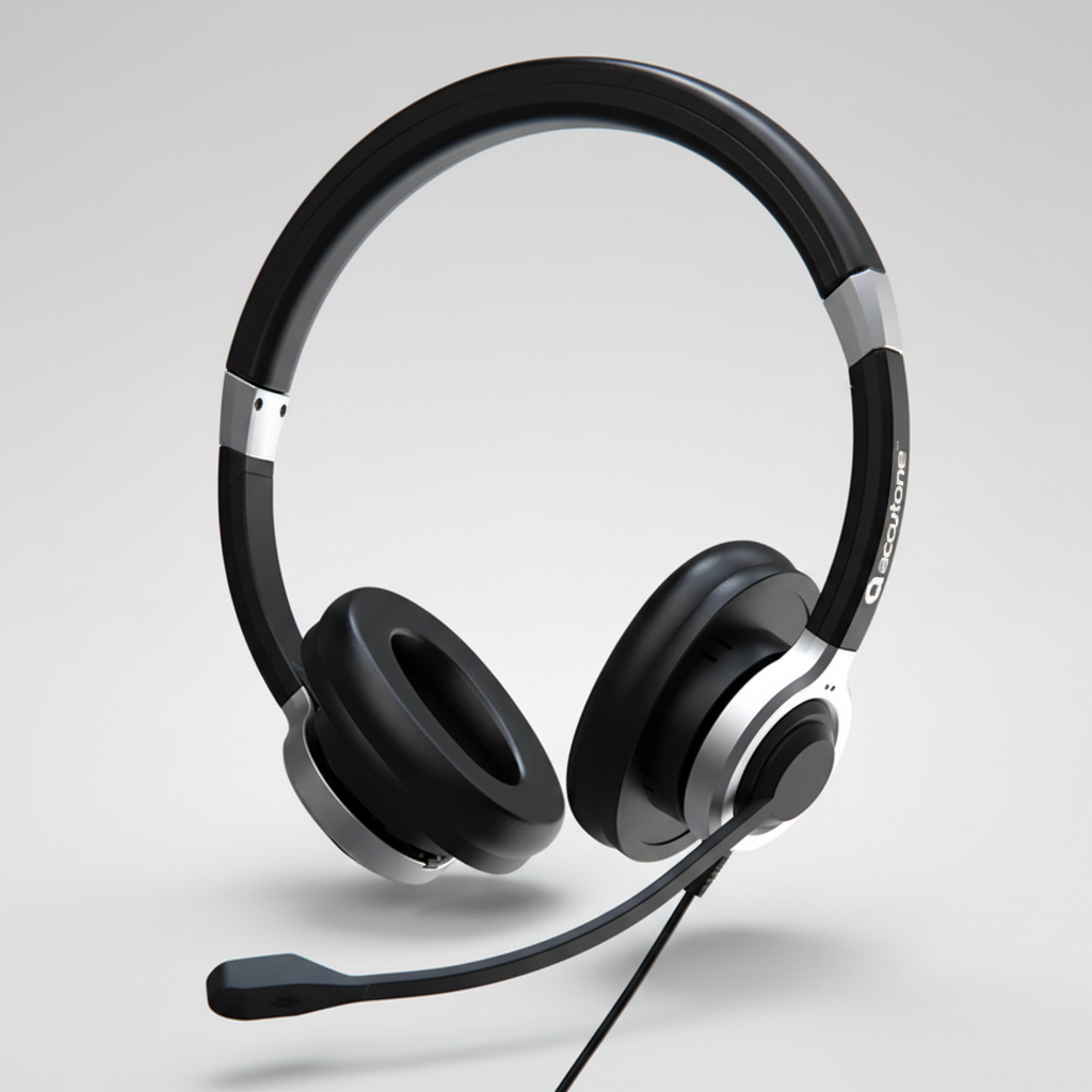 Accutone 610 MK II Duo USB Çağrı Merkezi Kulaklığı