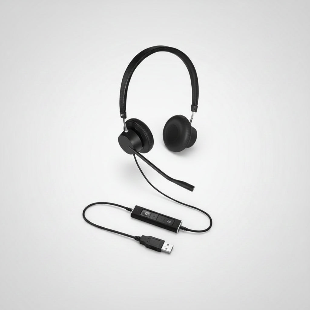 VTX140 USB DUO Kablolu Kulaklık